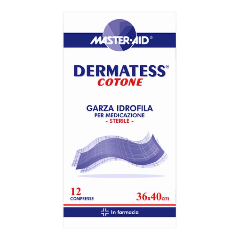 DERMATESS COT GARZA 36X40 12PZ