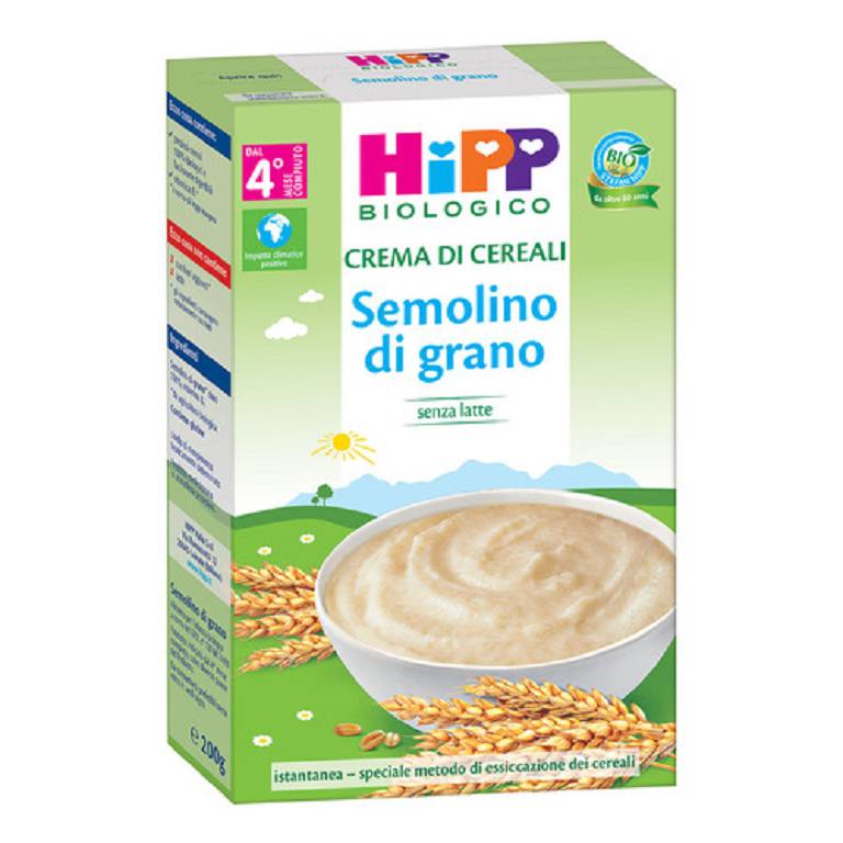 HIPP BIO CREMA CEREALI SEMOLIN