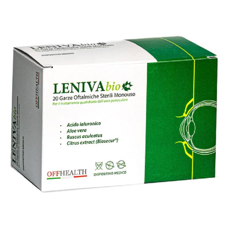 LENIVA BIO GARZE OFTALMICHE20P