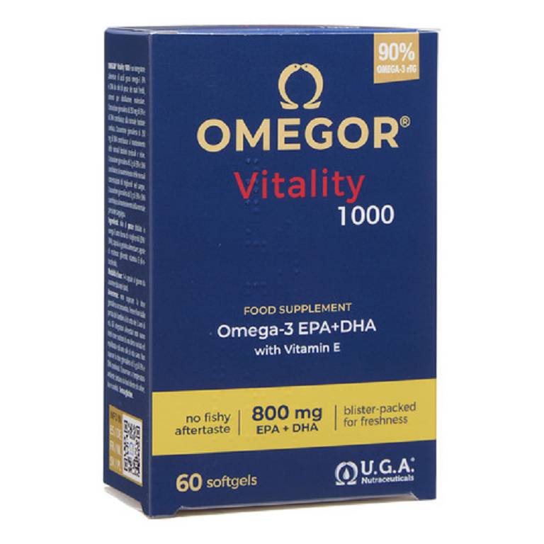 OMEGOR VITALITY 1000 60CPS MOL