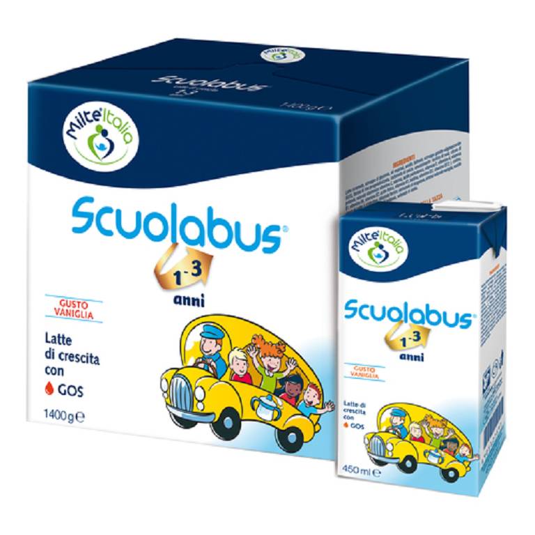 SCUOLABUS LATTE LIQ SLIM 450ML