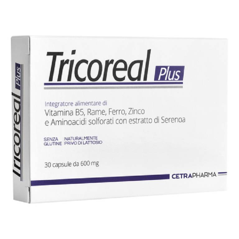 TRICOREAL PLUS 30CPS 600MG