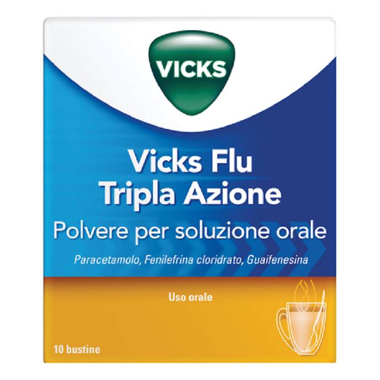 VICKS FLU TRIPLA A*OS POLV10BS